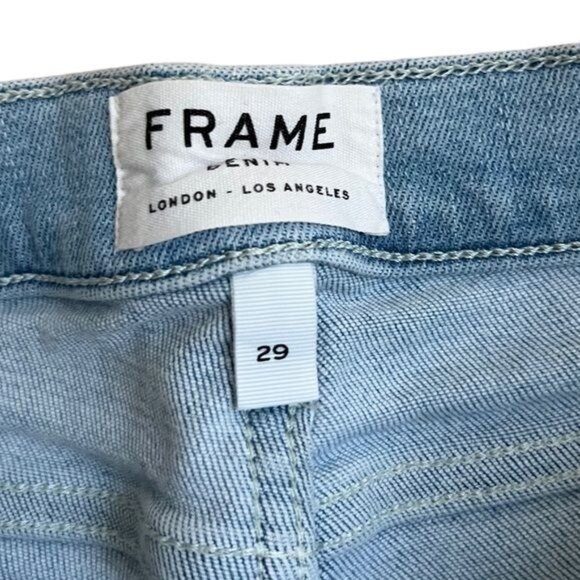 Frame Denim Shift Le High Waist Skinny Jeans W29 EUC - Picture 8 of 12